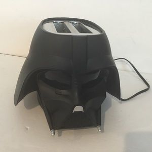 Darth Vader two slice toaster. Black. Disney